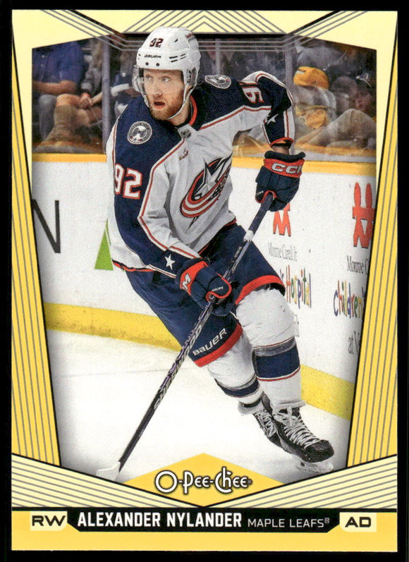 2024-25 O-Pee-Chee Yellow #454 Alex Nylander