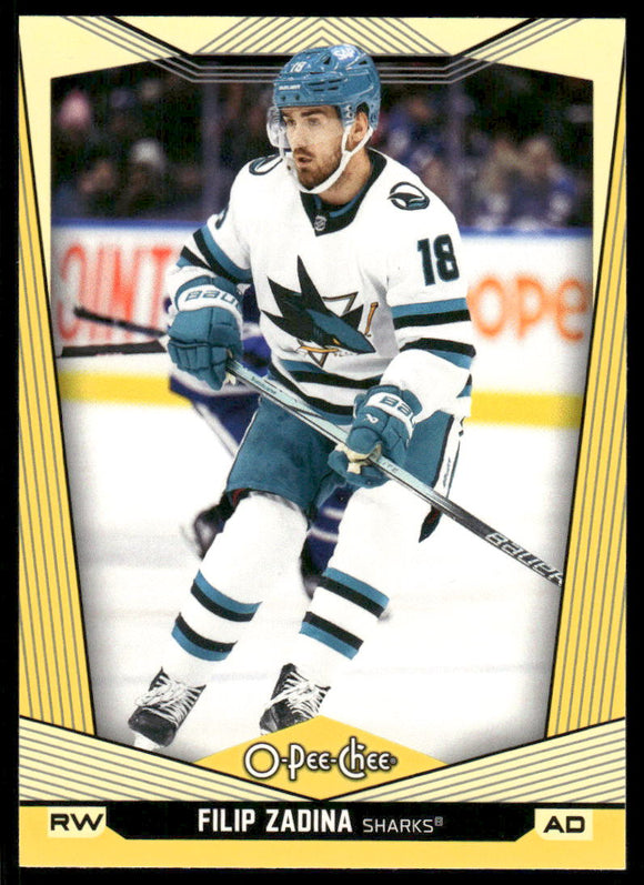 2024-25 O-Pee-Chee Yellow #471 Filip Zadina