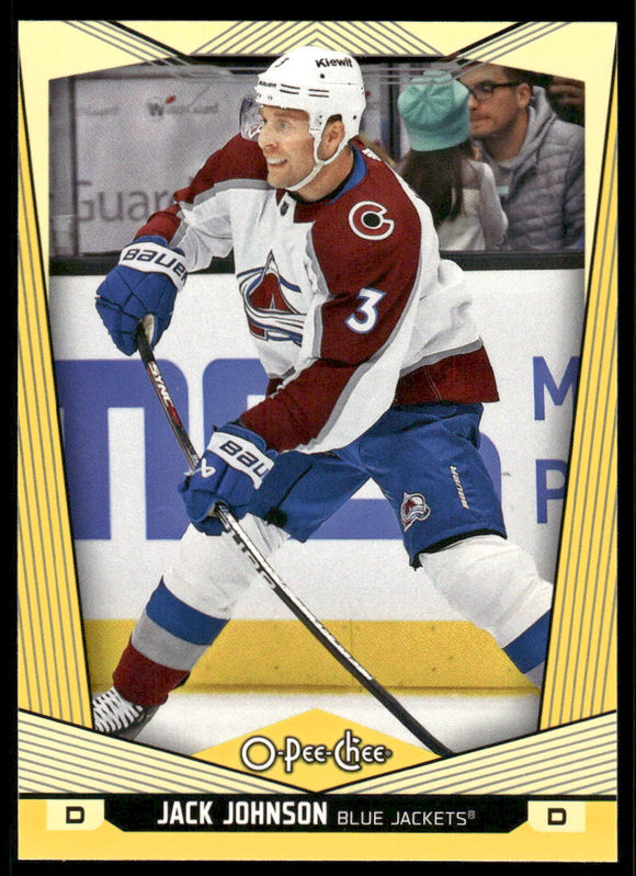 2024-25 O-Pee-Chee Yellow #486 Jack Johnson
