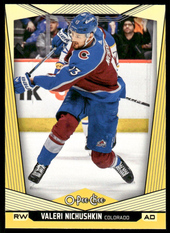 2024-25 O-Pee-Chee Yellow #489 Valeri Nichushkin