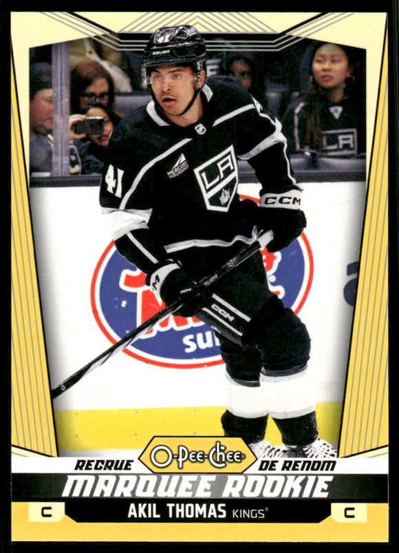 2024-25 O-Pee-Chee Yellow #554 Akil Thomas