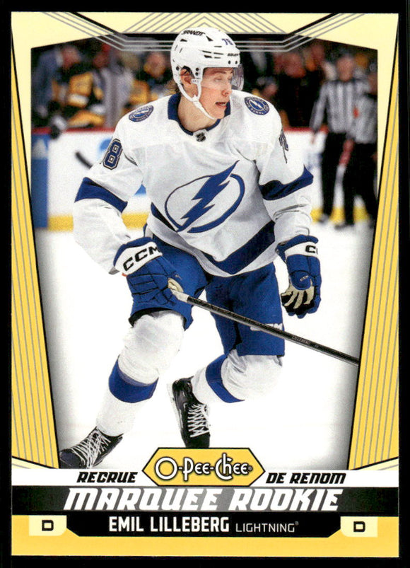 2024-25 O-Pee-Chee Yellow #567 Emil Lilleberg