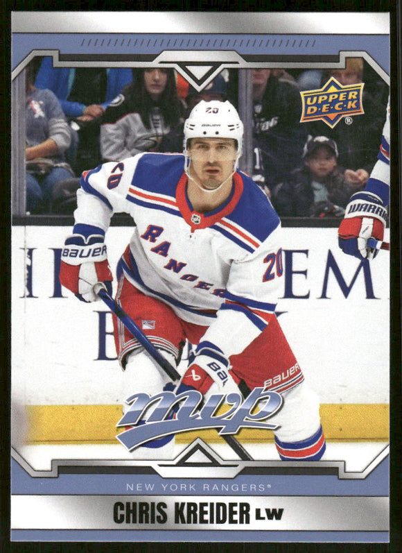 2024-25 Upper Deck MVP #65 Chris Kreider