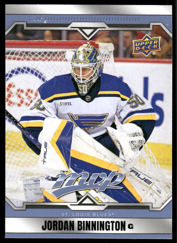2024-25 Upper Deck MVP #72 Jordan Binnington