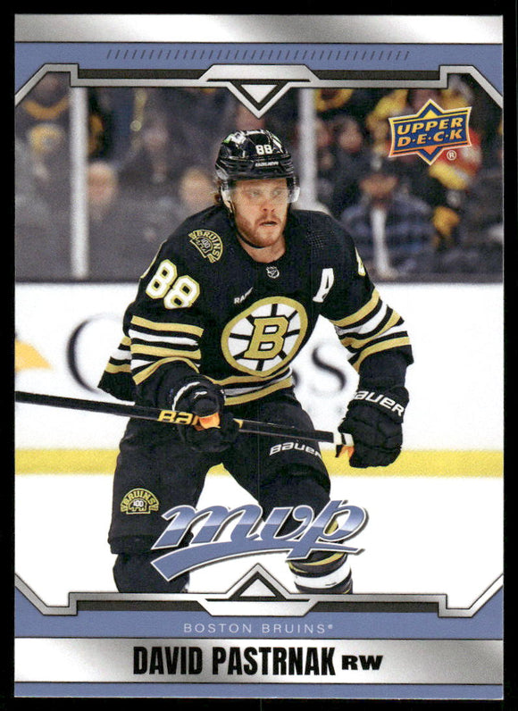 2024-25 Upper Deck MVP #75 David Pastrnak