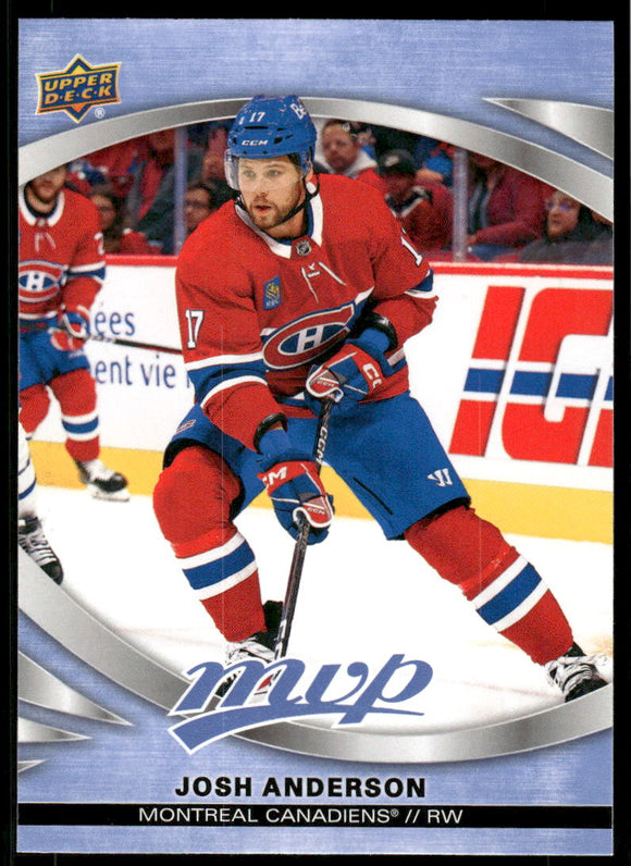 2023-24 Upper Deck MVP #86 Josh Anderson