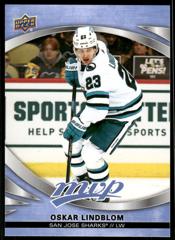 2023-24 Upper Deck MVP #217 Oskar Lindblom SP