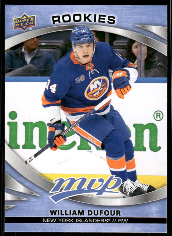 2023-24 Upper Deck MVP #226 William Dufour SP RC