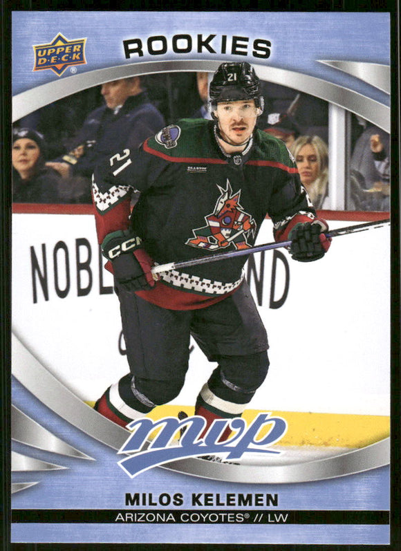2023-24 Upper Deck MVP #230 Milos Kelemen SP RC