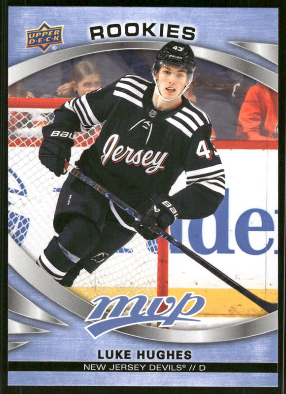 2023-24 Upper Deck MVP #242 Luke Hughes SP RC