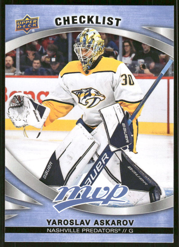 2023-24 Upper Deck MVP #250 Yaroslav Askarov SP CL