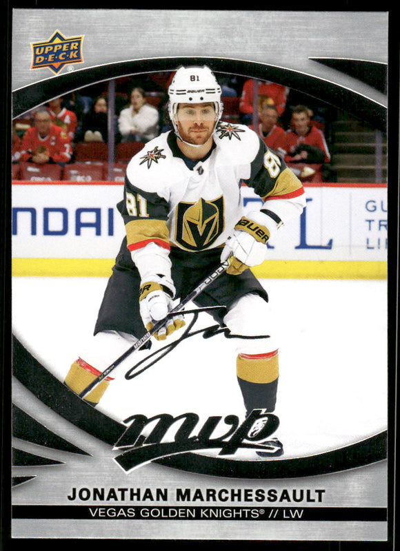 2023-24 Upper Deck MVP Silver Script #1 Jonathan Marchessault