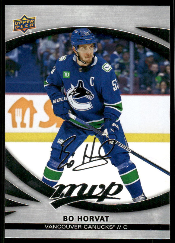2023-24 Upper Deck MVP Silver Script #6 Bo Horvat