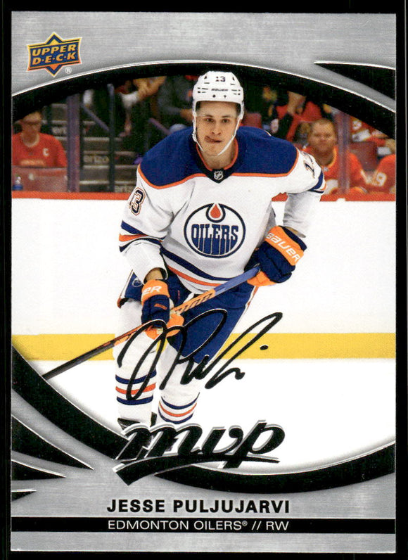 2023-24 Upper Deck MVP Silver Script #7 Jesse Puljujarvi