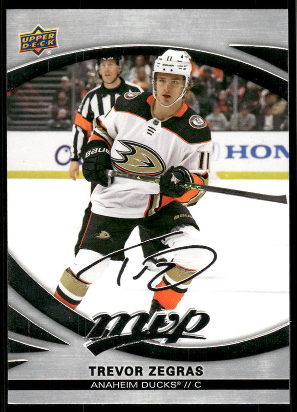 2023-24 Upper Deck MVP Silver Script #26 Trevor Zegras