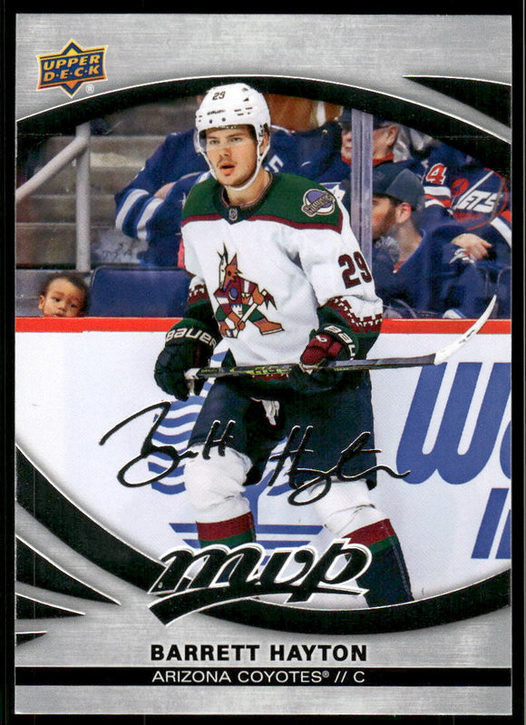 2023-24 Upper Deck MVP Silver Script #40 Barrett Hayton