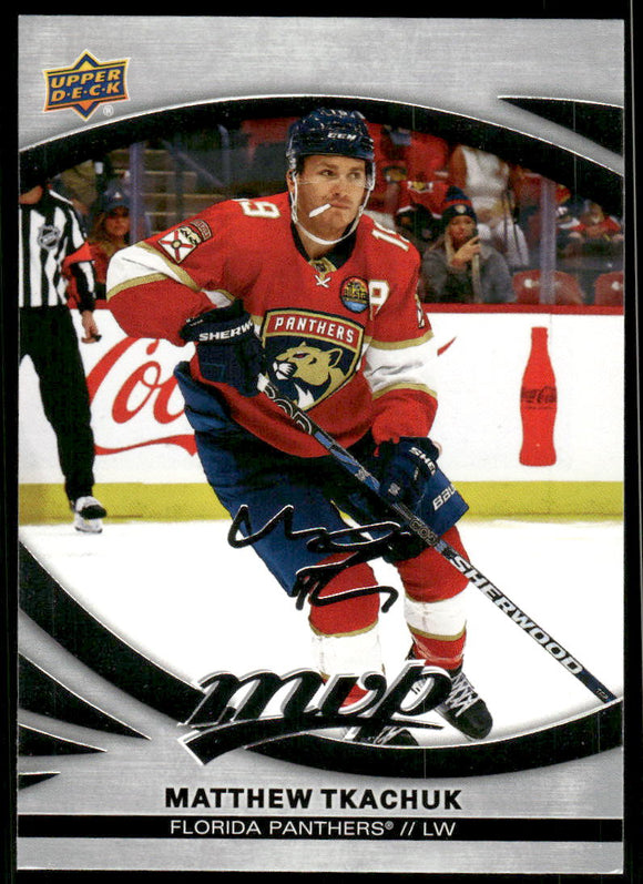 2023-24 Upper Deck MVP Silver Script #50 Matthew Tkachuk