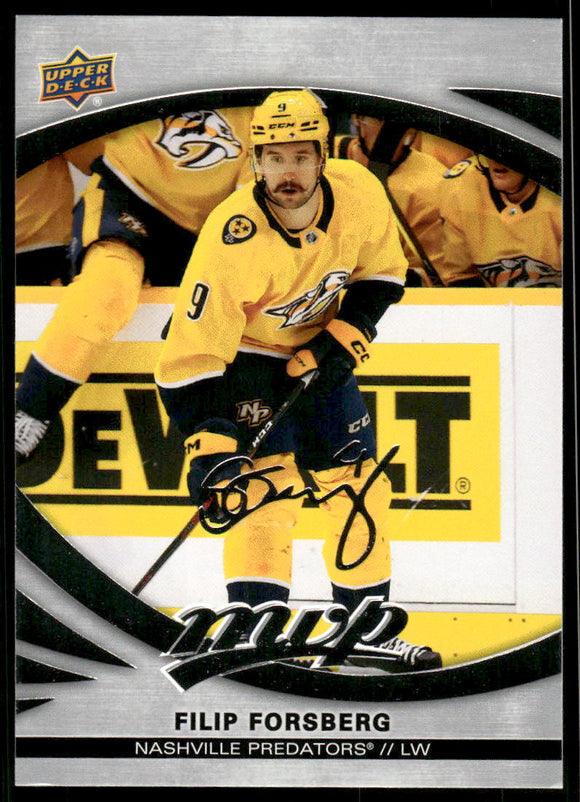 2023-24 Upper Deck MVP Silver Script #56 Filip Forsberg