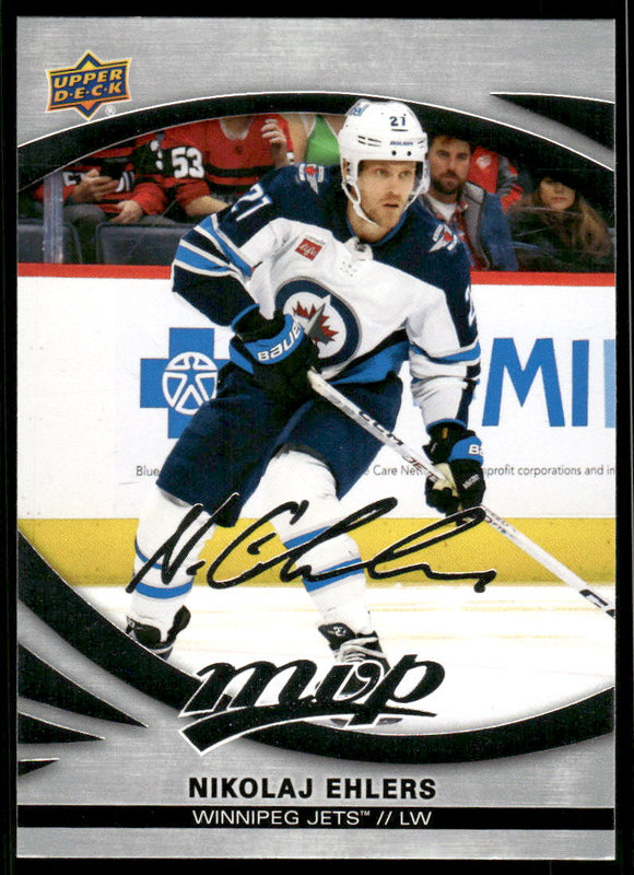 2023-24 Upper Deck MVP Silver Script #62 Nikolaj Ehlers