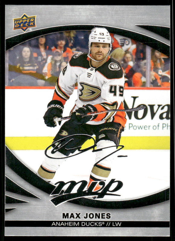 2023-24 Upper Deck MVP Silver Script #65 Max Jones