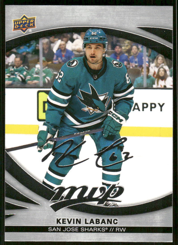 2023-24 Upper Deck MVP Silver Script #70 Kevin Labanc