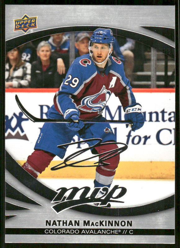 2023-24 Upper Deck MVP Silver Script #75 Nathan MacKinnon