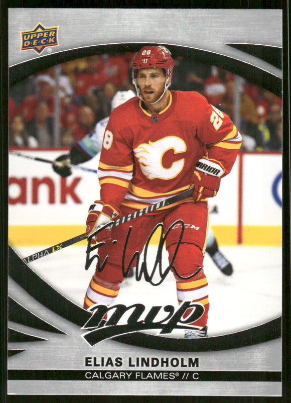 2023-24 Upper Deck MVP Silver Script #83 Elias Lindholm