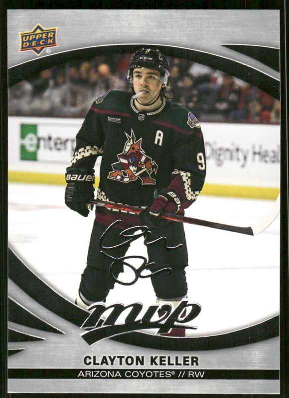 2023-24 Upper Deck MVP Silver Script #84 Clayton Keller