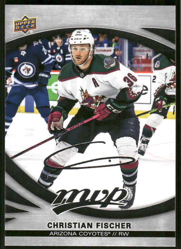 2023-24 Upper Deck MVP Silver Script #85 Christian Fischer