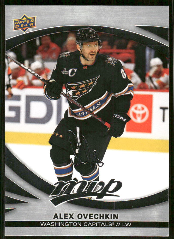 2023-24 Upper Deck MVP Silver Script #87 Alex Ovechkin