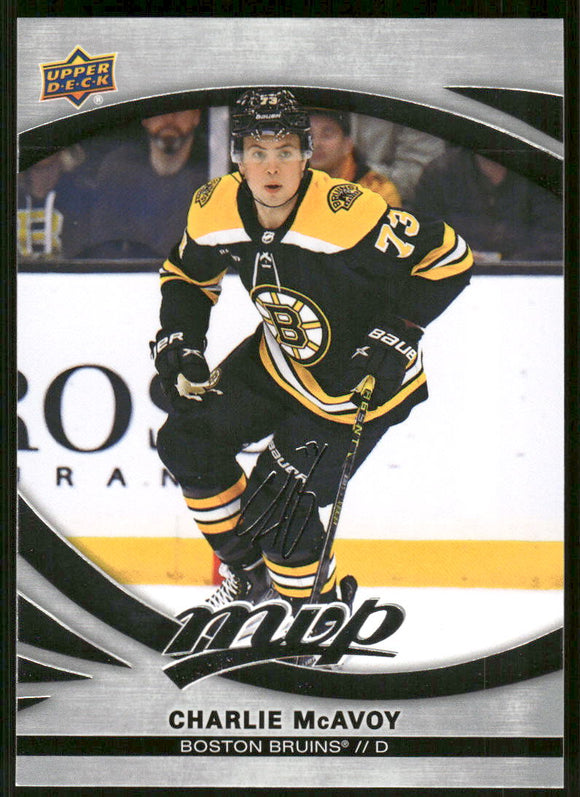 2023-24 Upper Deck MVP Silver Script #88 Charlie McAvoy