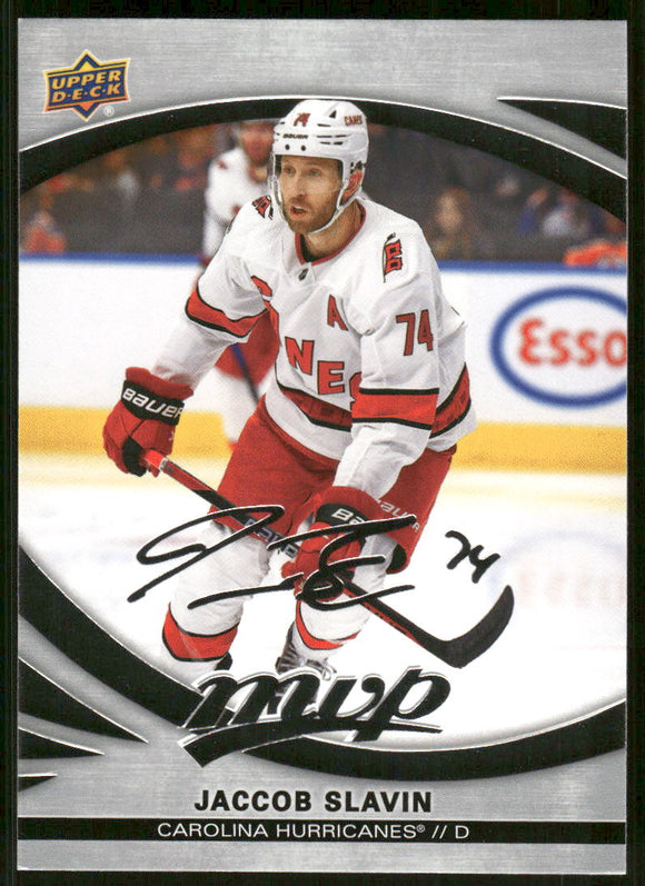 2023-24 Upper Deck MVP Silver Script #89 Jaccob Slavin