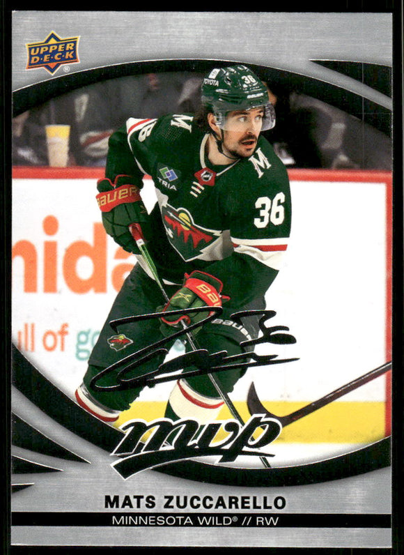 2023-24 Upper Deck MVP Silver Script #107 Mats Zuccarello