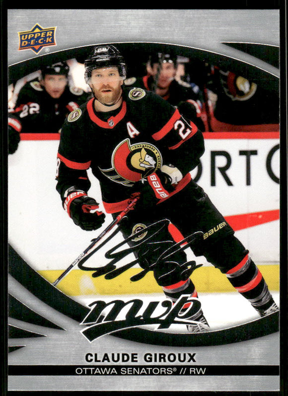 2023-24 Upper Deck MVP Silver Script #108 Claude Giroux