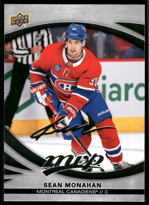 2023-24 Upper Deck MVP Silver Script #111 Sean Monahan
