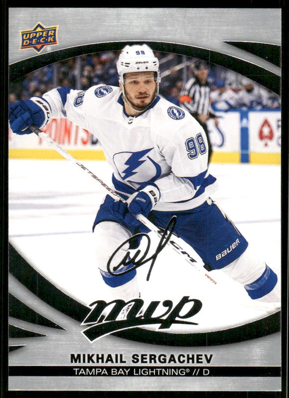 2023-24 Upper Deck MVP Silver Script #119 Mikhail Sergachev