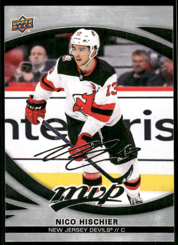 2023-24 Upper Deck MVP Silver Script #125 Nico Hischier