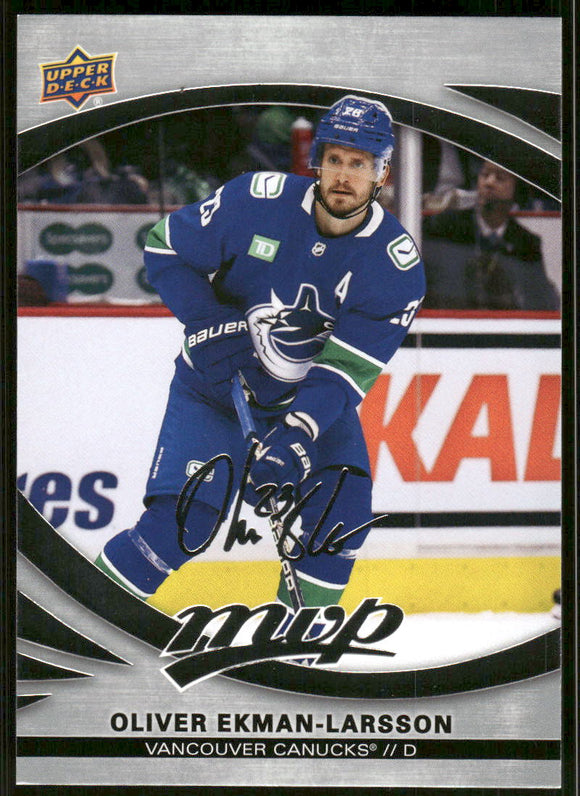 2023-24 Upper Deck MVP Silver Script #128 Oliver Ekman-Larsson