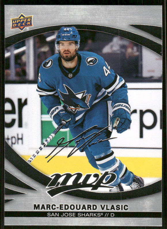 2023-24 Upper Deck MVP Silver Script #130 Marc-Edouard Vlasic
