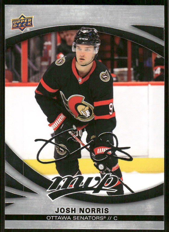 2023-24 Upper Deck MVP Silver Script #134 Josh Norris