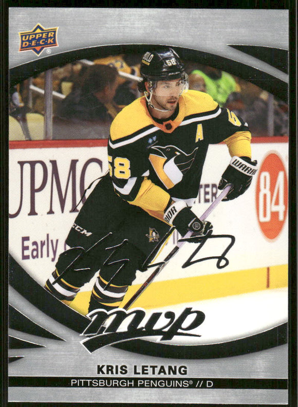 2023-24 Upper Deck MVP Silver Script #137 Kris Letang