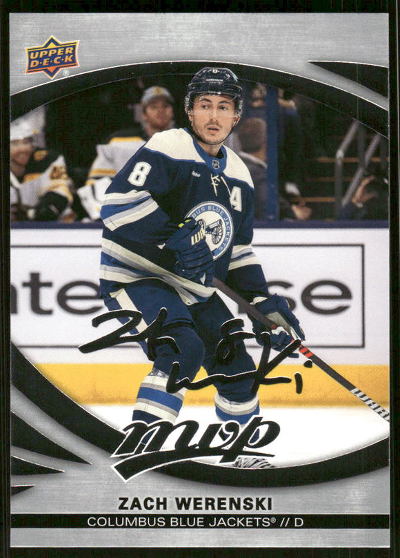 2023-24 Upper Deck MVP Silver Script #141 Zach Werenski