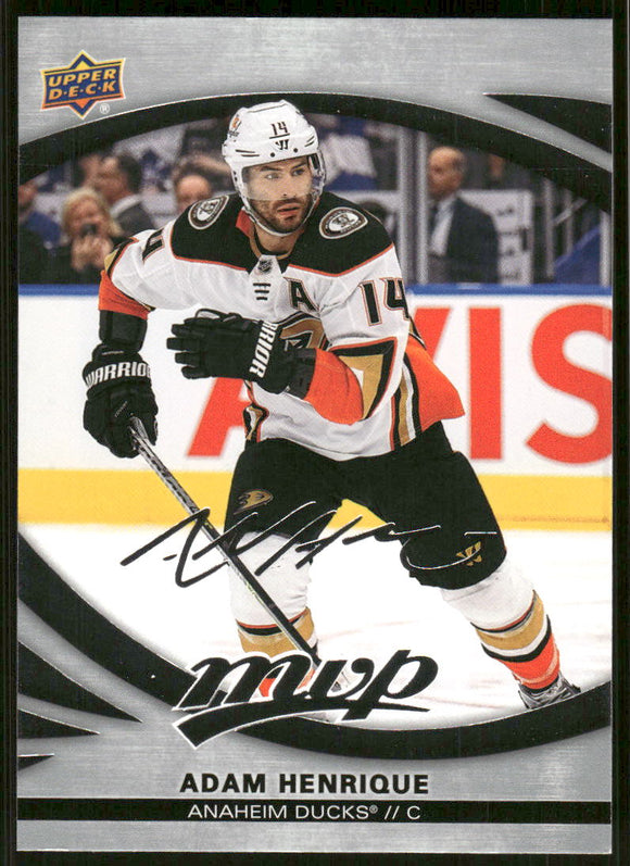 2023-24 Upper Deck MVP Silver Script #146 Adam Henrique