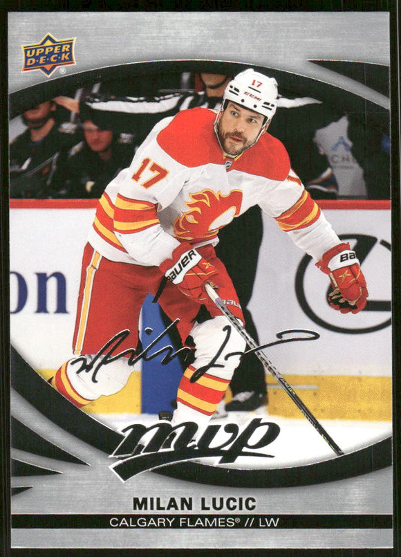 2023-24 Upper Deck MVP Silver Script #150 Milan Lucic