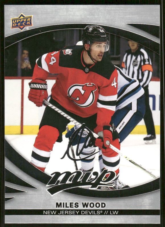 2023-24 Upper Deck MVP Silver Script #151 Miles Wood