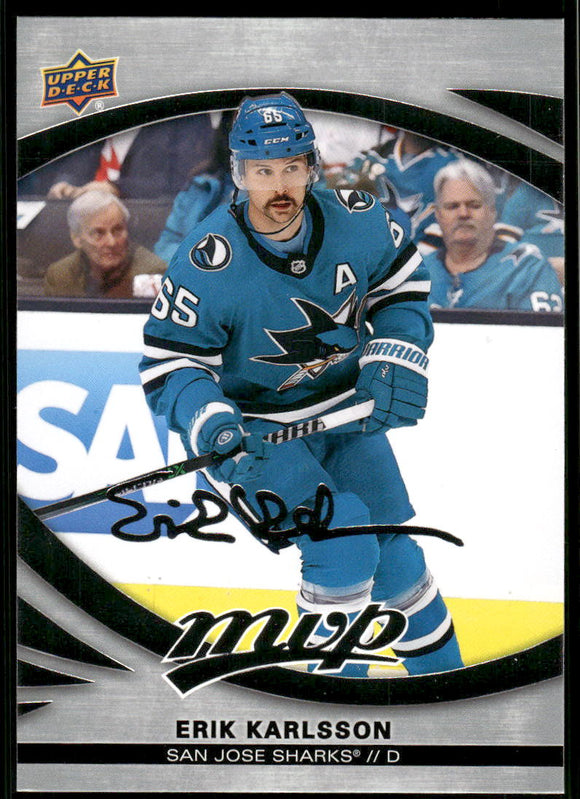 2023-24 Upper Deck MVP Silver Script #162 Erik Karlsson