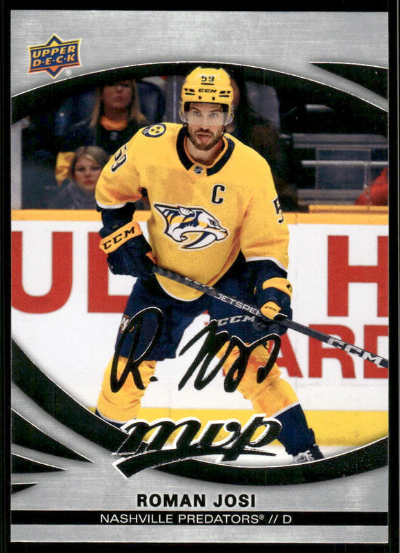 2023-24 Upper Deck MVP Silver Script #166 Roman Josi