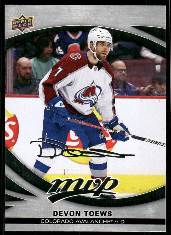 2023-24 Upper Deck MVP Silver Script #171 Devon Toews