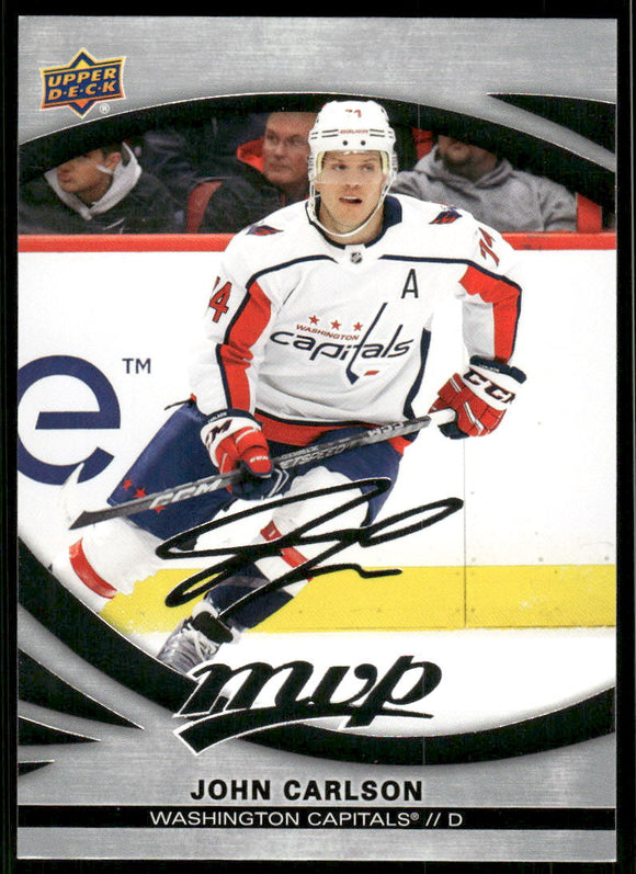 2023-24 Upper Deck MVP Silver Script #183 John Carlson