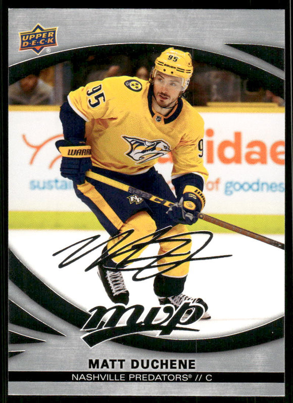 2023-24 Upper Deck MVP Silver Script #189 Matt Duchene